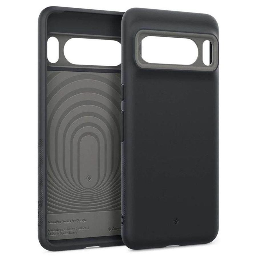 Mobil - Covers & Cases - Spigen Caseology Nano Pop - black sesame - Google Pixel 8 Pro - ACS06338