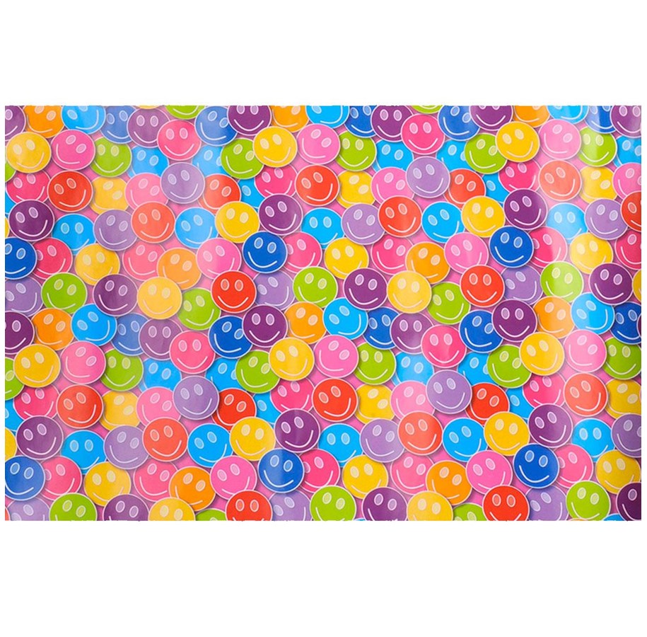 Hobby artikler - Rotolux Wrapping paper smiley face 3 m - LOBBES201955901