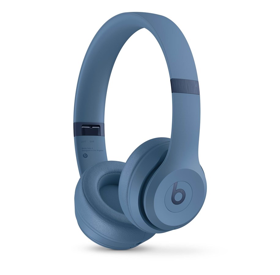 Hovedtelefoner/headset - Apple Beats Solo4 Wireless Headphones - On-Ear Wireless Headphones - Slate Blue - MUW43DN/A