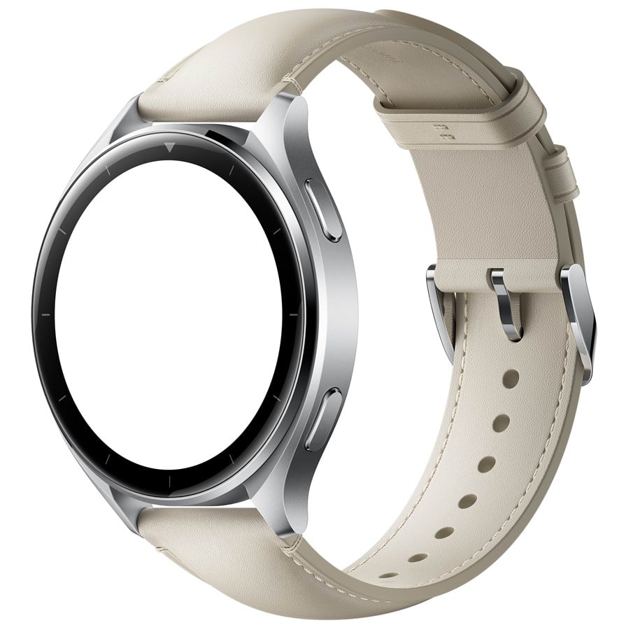 Smartwatch - Tilbehør - Xiaomi Watch White Leather Strap - BHR8038GL