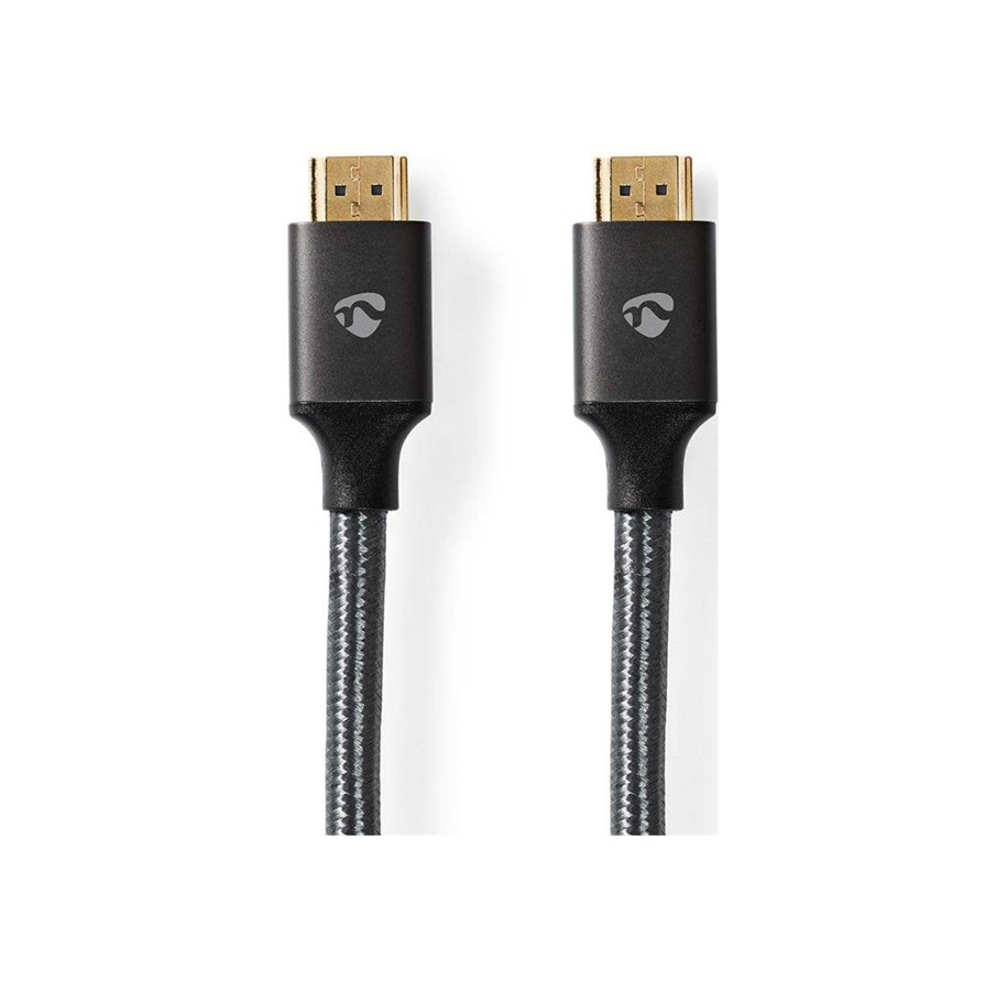 Skærmkabel - Nedis HDMI cable with Ethernet - 3 m - CVTB35000GY30