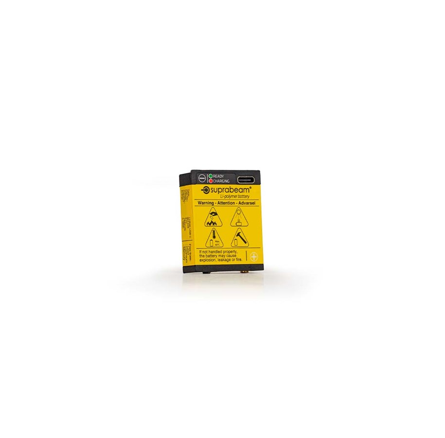 Lommelygter og pandelamper - Suprabeam Gen. Batteri Li-Po 113545 m/USB.S2/S3/S4 - 951015