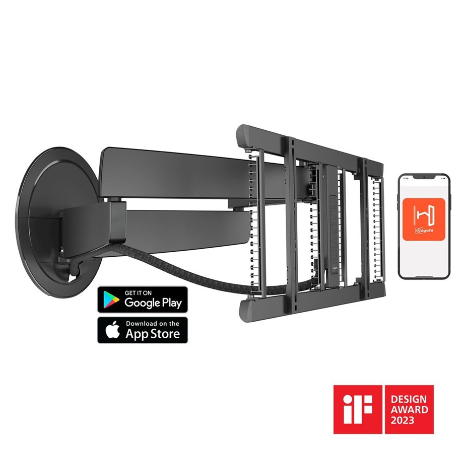 Vægbeslag, AV-Beslag & AV-Møbler - Vogel's SIGNATURE TVM 7675 Motorized TV Wall Mount - Max 35 kg - recommended for 40"-77" - 8876750