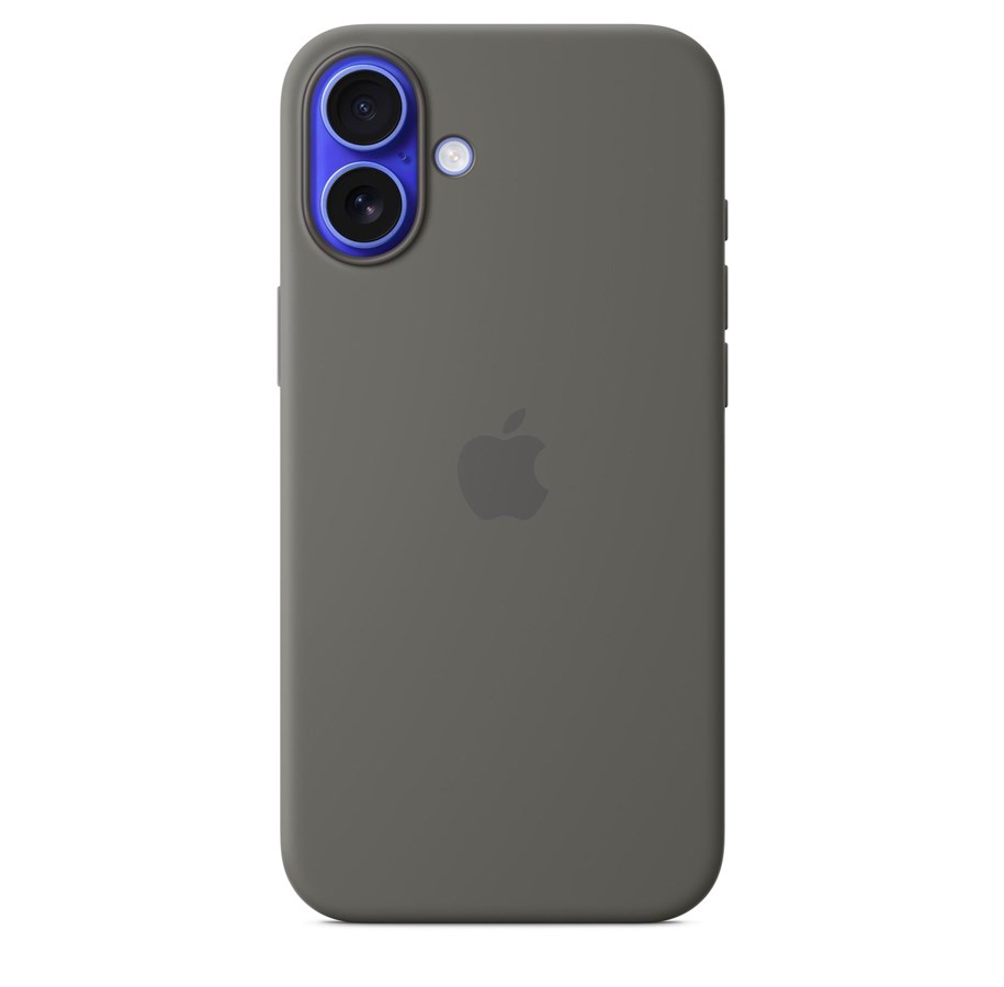 Mobil - Covers & Cases - Apple iPhone 16 Plus Silicone Case with MagSafe - Stone Gray - MYYC3ZM/A