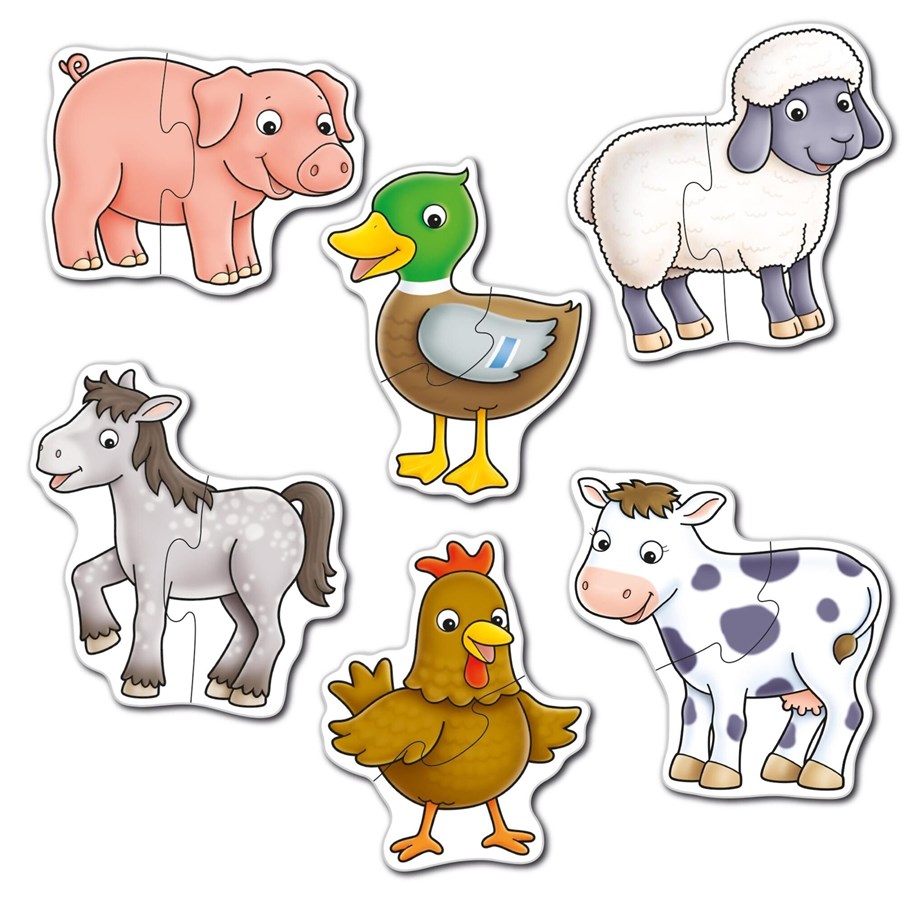 Puslespil - Orchard Farmyard - Puzzle Set Floor - 600202