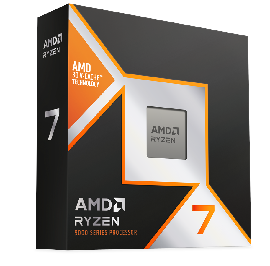 CPU - AMD Ryzen 7 9800X3D CPU - 8 kerner - 4.7 GHz - AMD AM5 - AMD Boxed (uden køler) *DEMO* - 100-100001084WOF