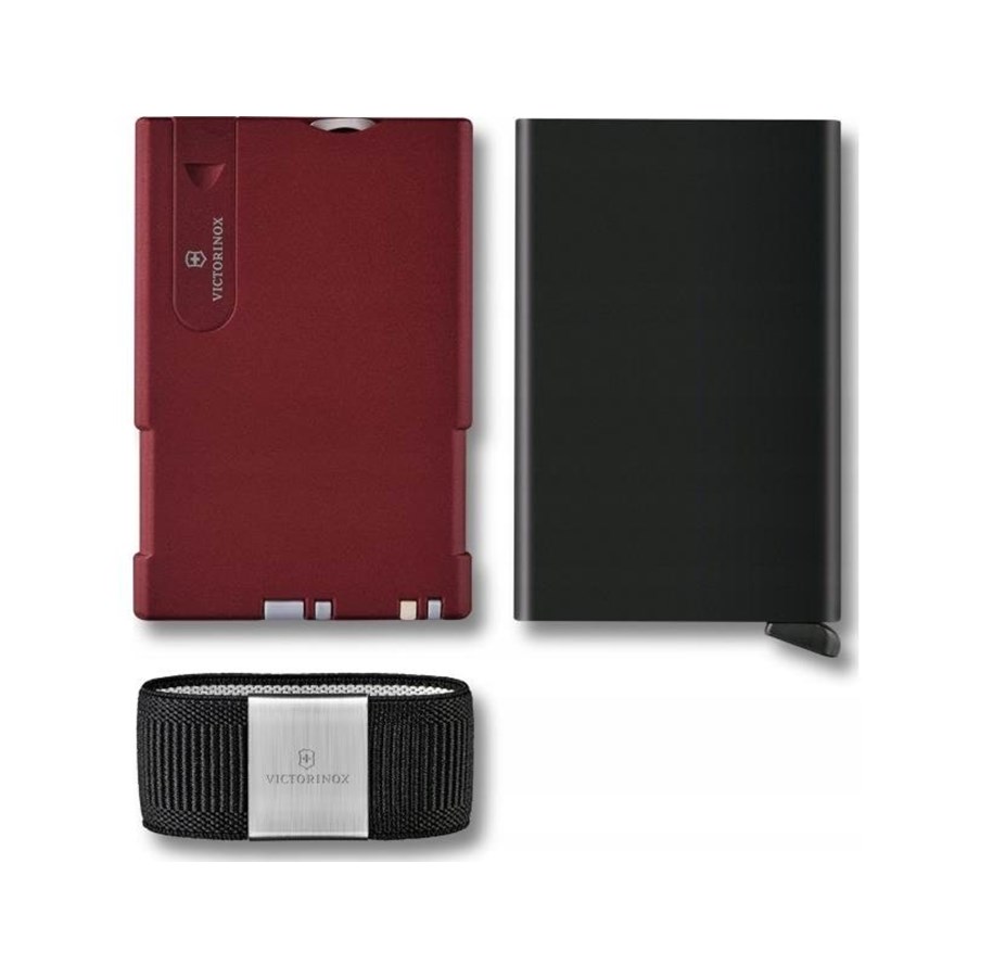 Mobil - Andet Tilbehør - Victorinox Smart Card Wallet - Red - V-0.72 50.13