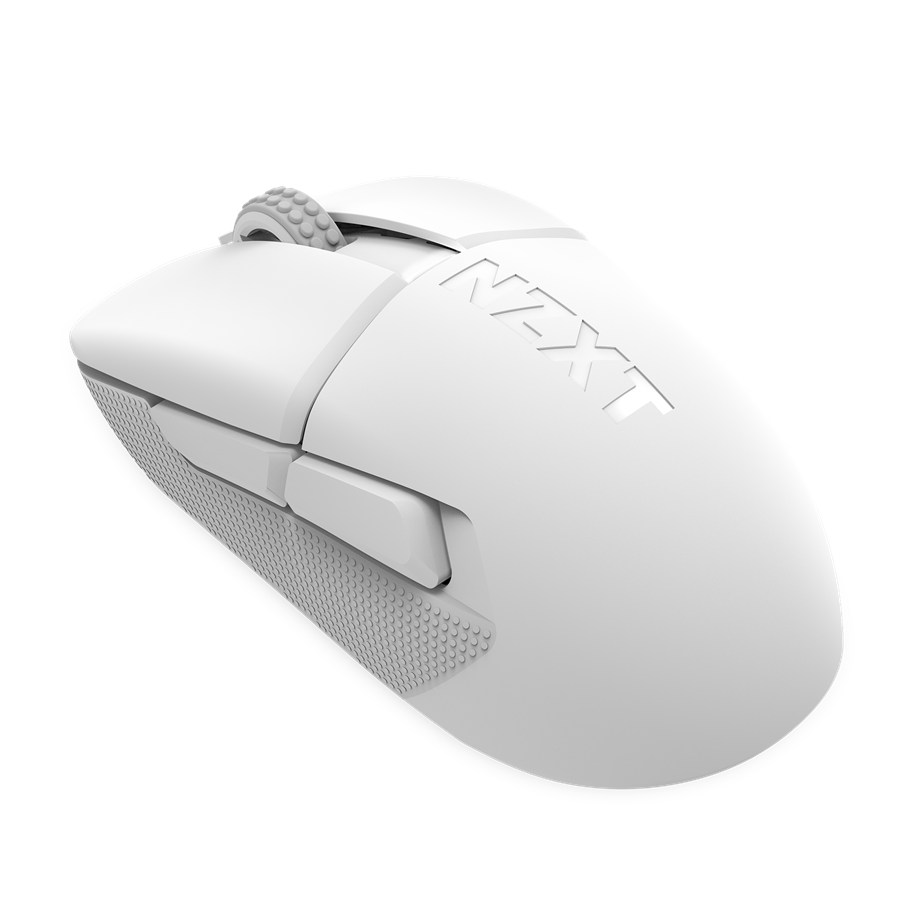 Mus - NZXT Lift Elite Wireless Gaming Mouse - White - Gaming Mus - Optisk - 5 knapper - Hvid - MS-101NW-02