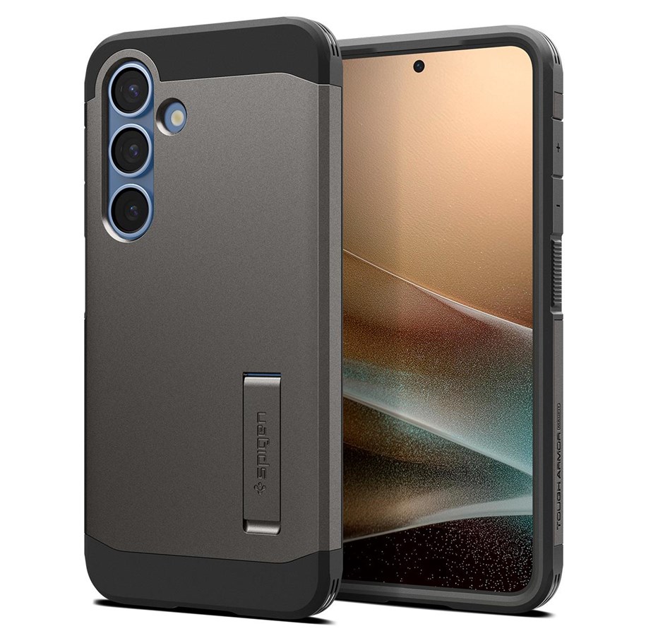 Mobil - Covers & Cases - Spigen Tough Armor MagSafe - gunmetal - Samsung Galaxy S25+ - ACS08988