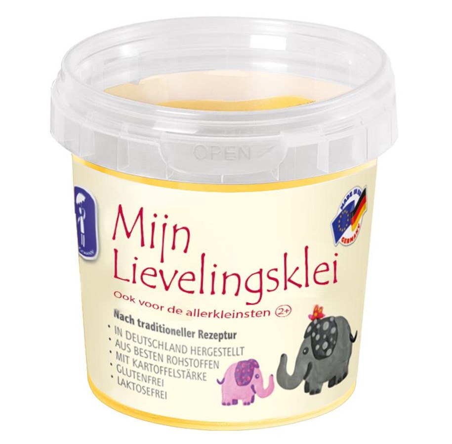 Hobby artikler - Feuchtmann - My Favorite Clay - yellow 150gr. - 628.1517-2