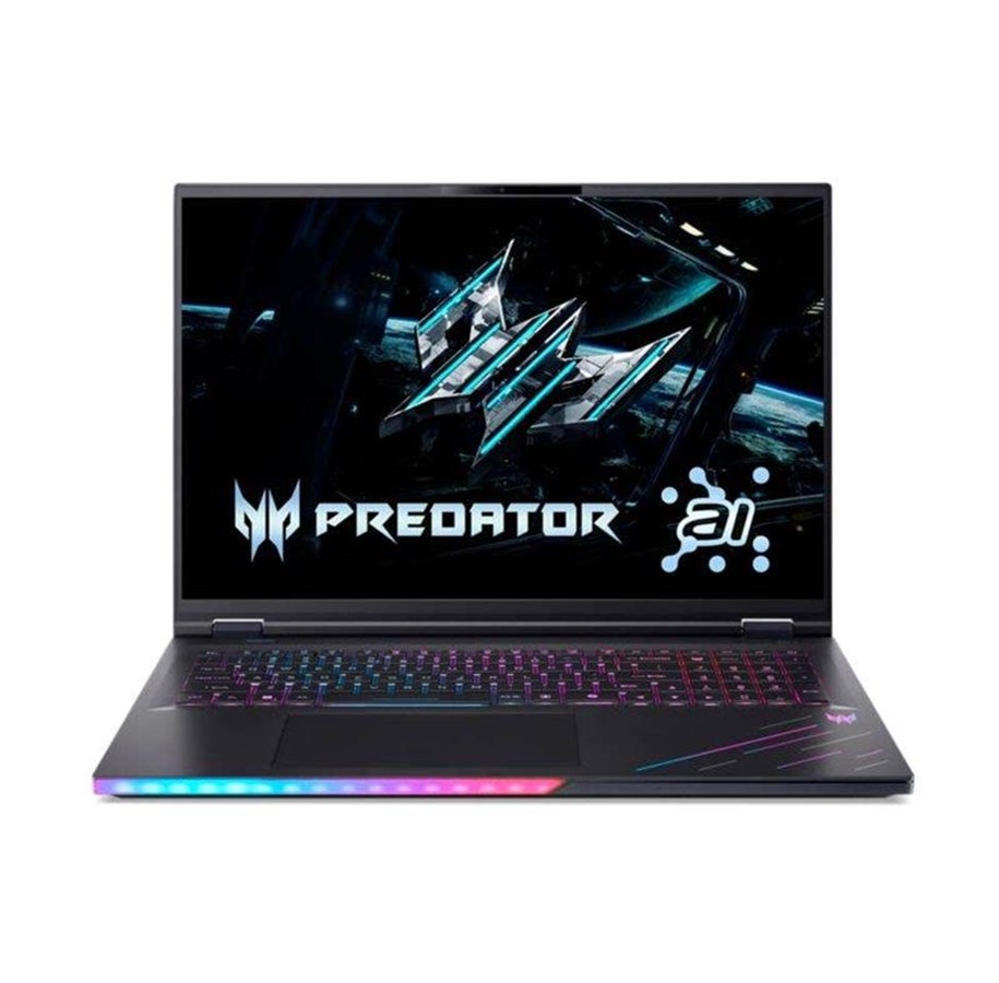 Bærbar - Acer Predator Helios 18 AI - 18" | RTX 5080 | Core Ultra 9 | 32GB | 1TB - NH.QVYED.002