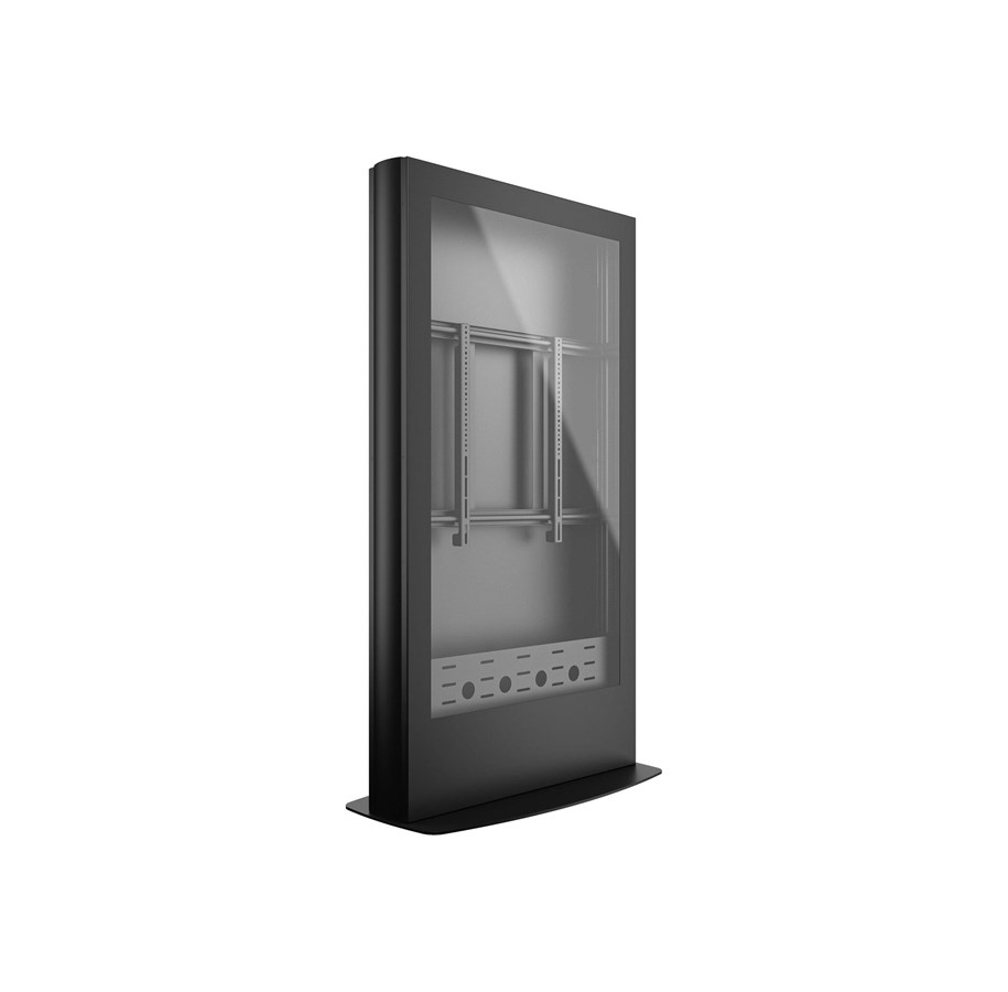 Vægbeslag, AV-Beslag & AV-Møbler - Multibrackets M Pro Series stand - for flat panel - enclosure totem - black - Max 50 kg - recommended for 65" - 7350073731534
