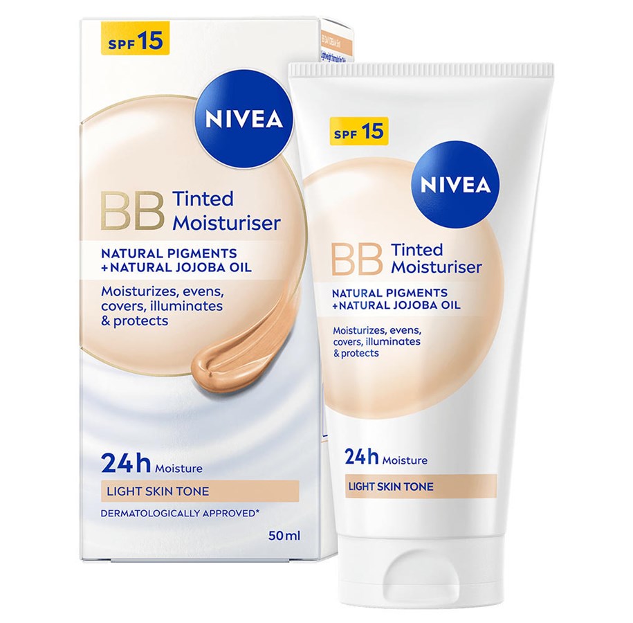 Ansigtspleje - Nivea BB Tinted Moisturiser 50ml - 4005808996414