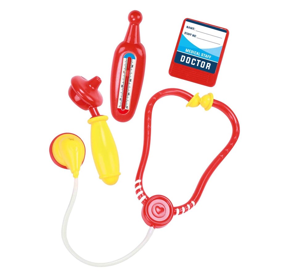 Rolleleg - Toi-Toys - Doctor's set in Roder Doctor's bag 6 pcs. - 18021A