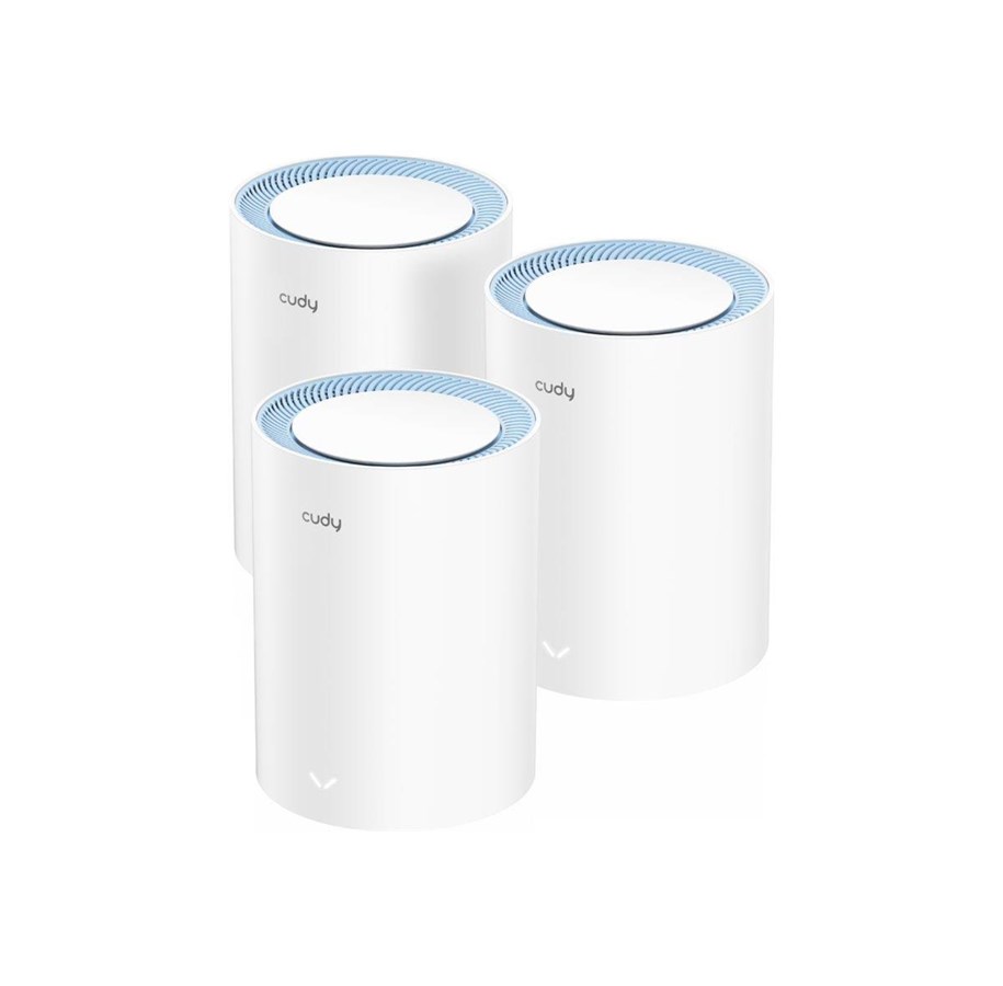 Router & firewall - Cudy AC1200 Mesh Wi-Fi System M1200 (3-Pack) - Wi-Fi 5 - M1200(3-Pack)
