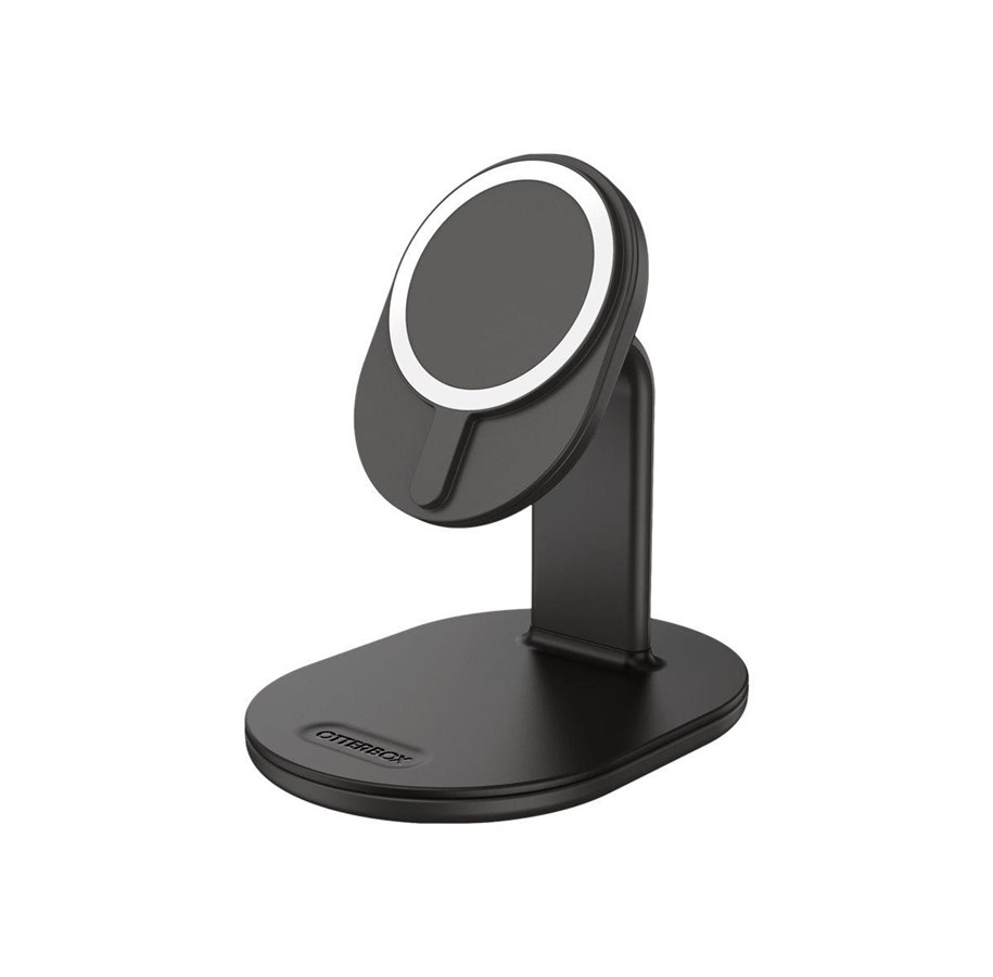 Mobil - Adaptere & Opladere - OtterBox Magnetic Wireless Charging Stand - black_v2 - 78-81167
