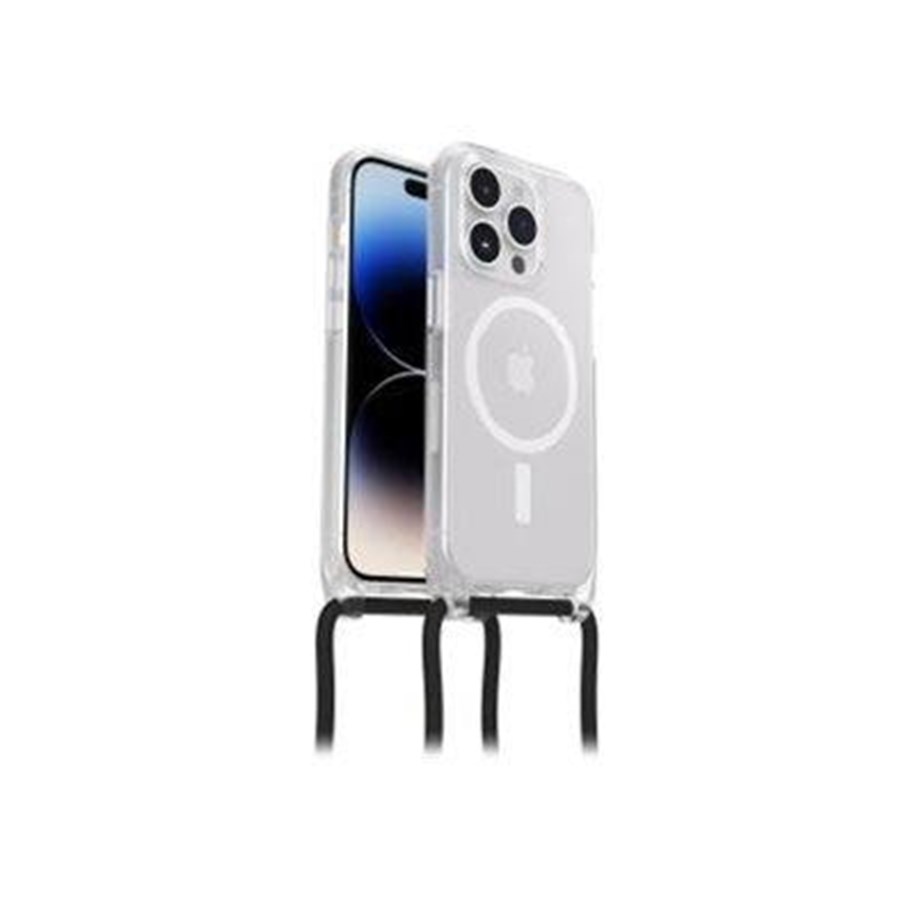 Mobil - Covers & Cases - OtterBox React Necklace MagSafe Apple iPhone 14 Pro - clear - ProPack - 77-92295