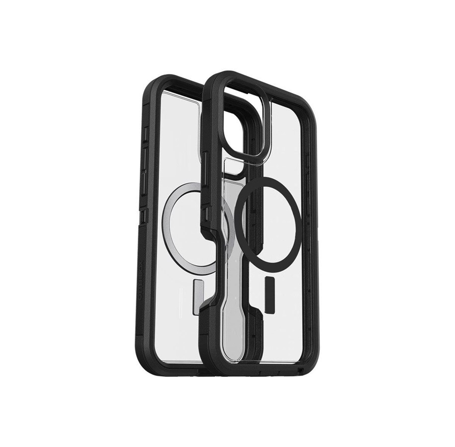 Mobil - Covers & Cases - OtterBox Defender XT Clear Apple iPhone 16 Plus Dark Side - clear/black - 77-96044