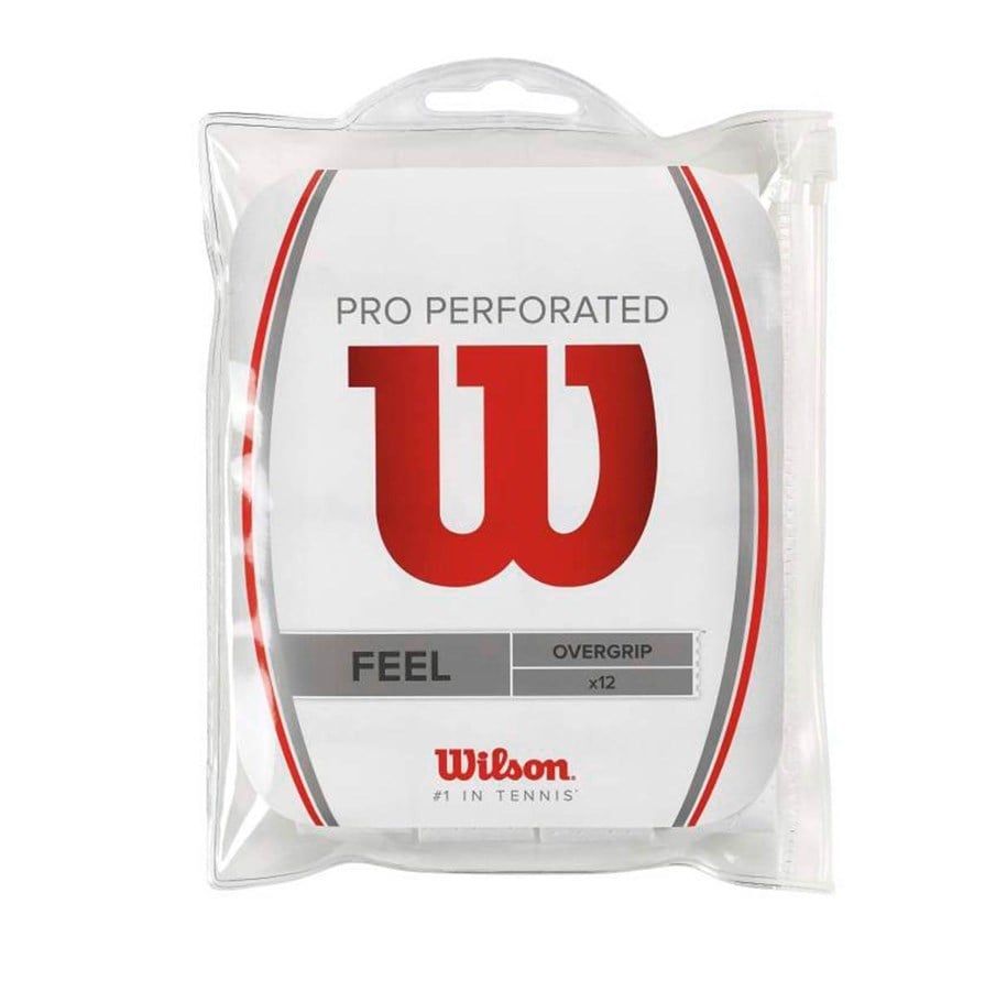 Sport & Fitness - Wilson Pro Overgrip Perforated - WRZ4006WH