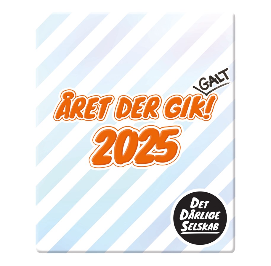 Brætspil - Det Dårlige Selskab Året Der Gik Galt 2025 (DK) - DDS ÅDGG 2025