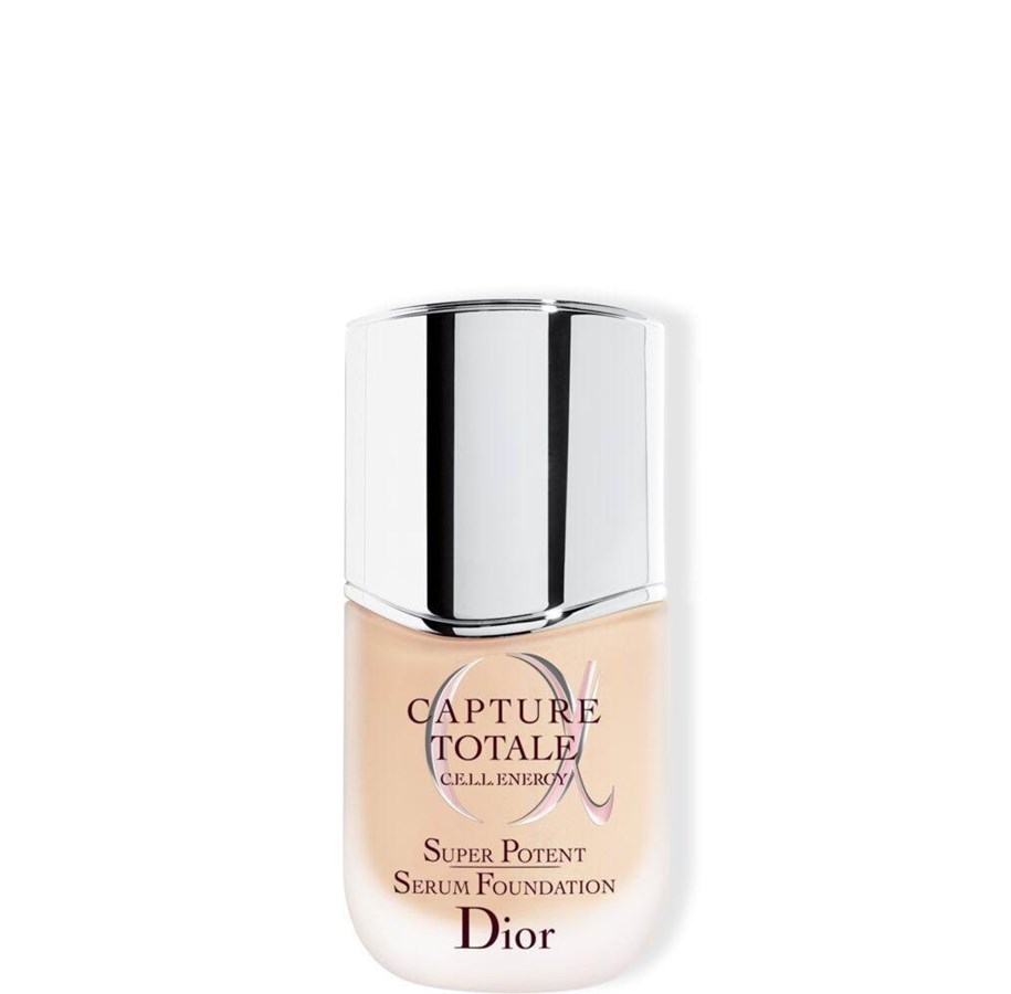 Makeup - Christian Dior Capture Totale Cell Energy Super Potent, Serum Foundation, 2W, Warm Beige, SPF 20, 30 ml - 3348901549141