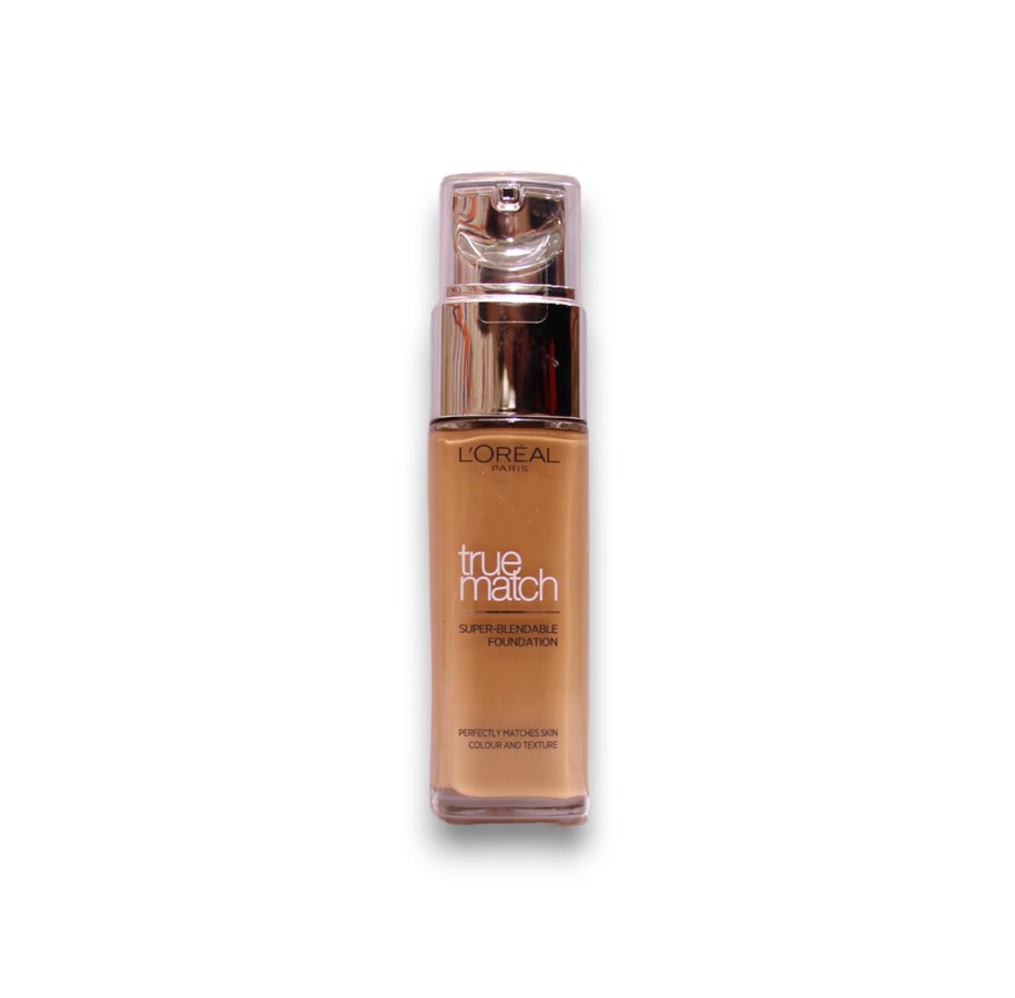 Makeup - L`Oreal Paris True Match, Hyaluronic Acid, Natural Finish, Liquid Foundation, 6.N, Honey, SPF 17, 30 ml - 3600522862437