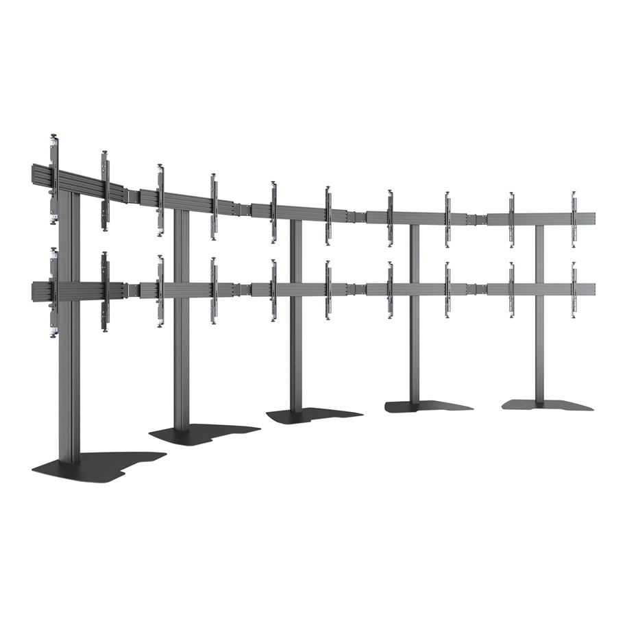 Vægbeslag, AV-Beslag & AV-Møbler - Multibrackets M Pro Series MBFMC5X2U - Max 300 kg - recommended for 65" - 7350105218415