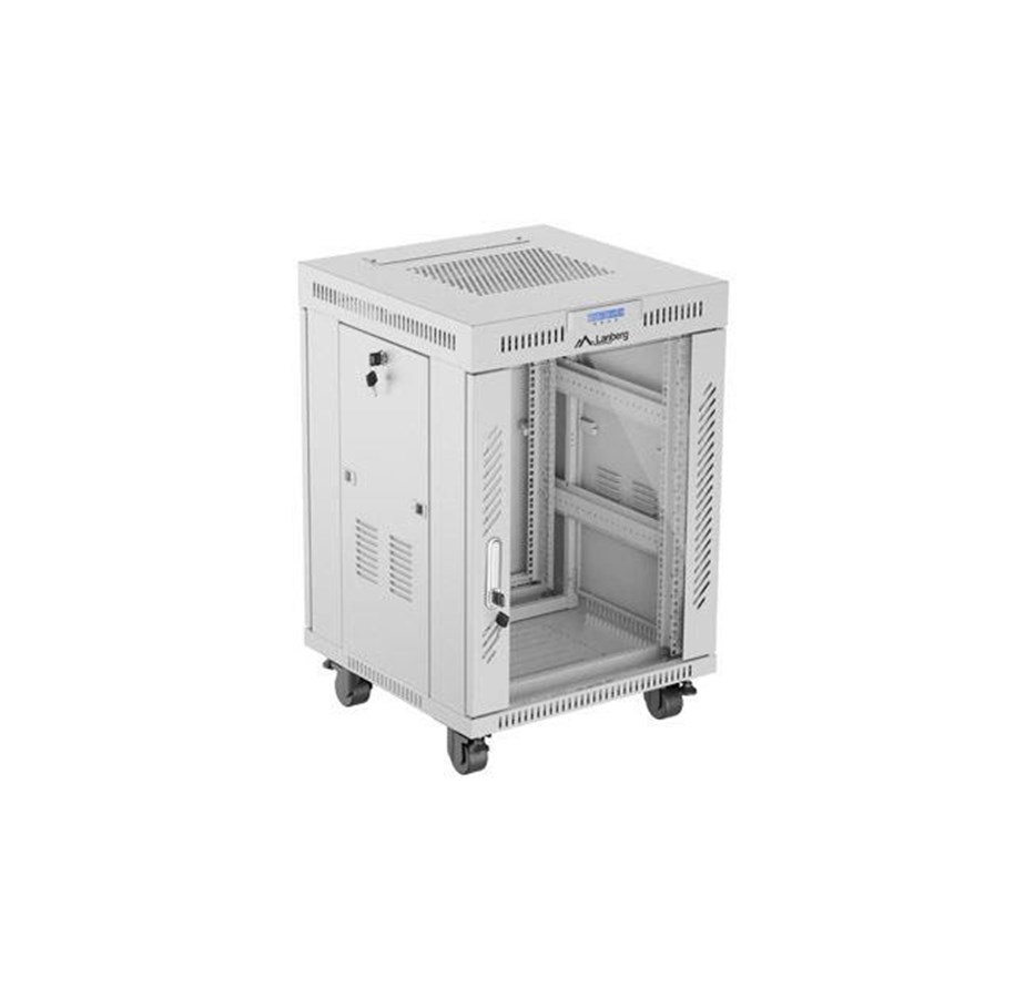 Rack skabe - Lanberg FF01-6615-12SL - 15U - Free Standing Rack Cabinet - FF01-6615-12SL