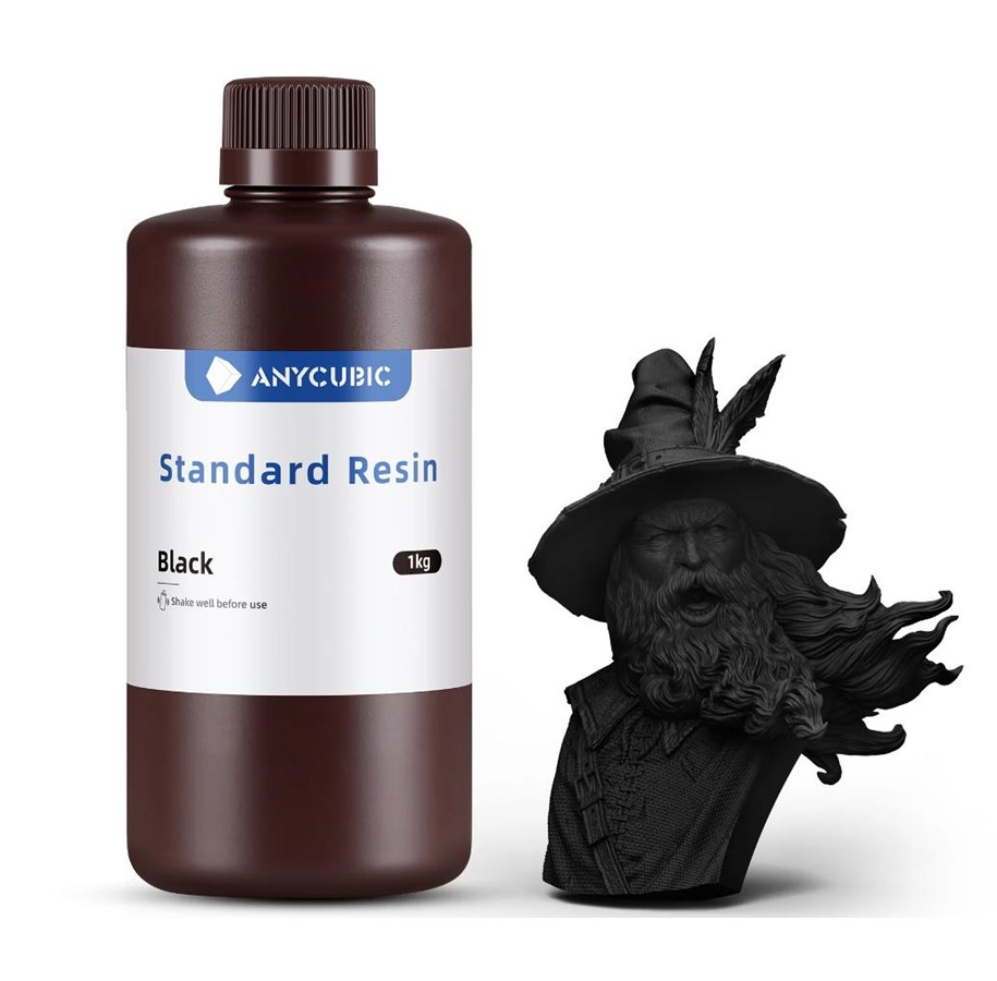 Filament/Resin - 3D-printer - ANYCUBIC Standard resin 1 L Black - SPTBK-155E