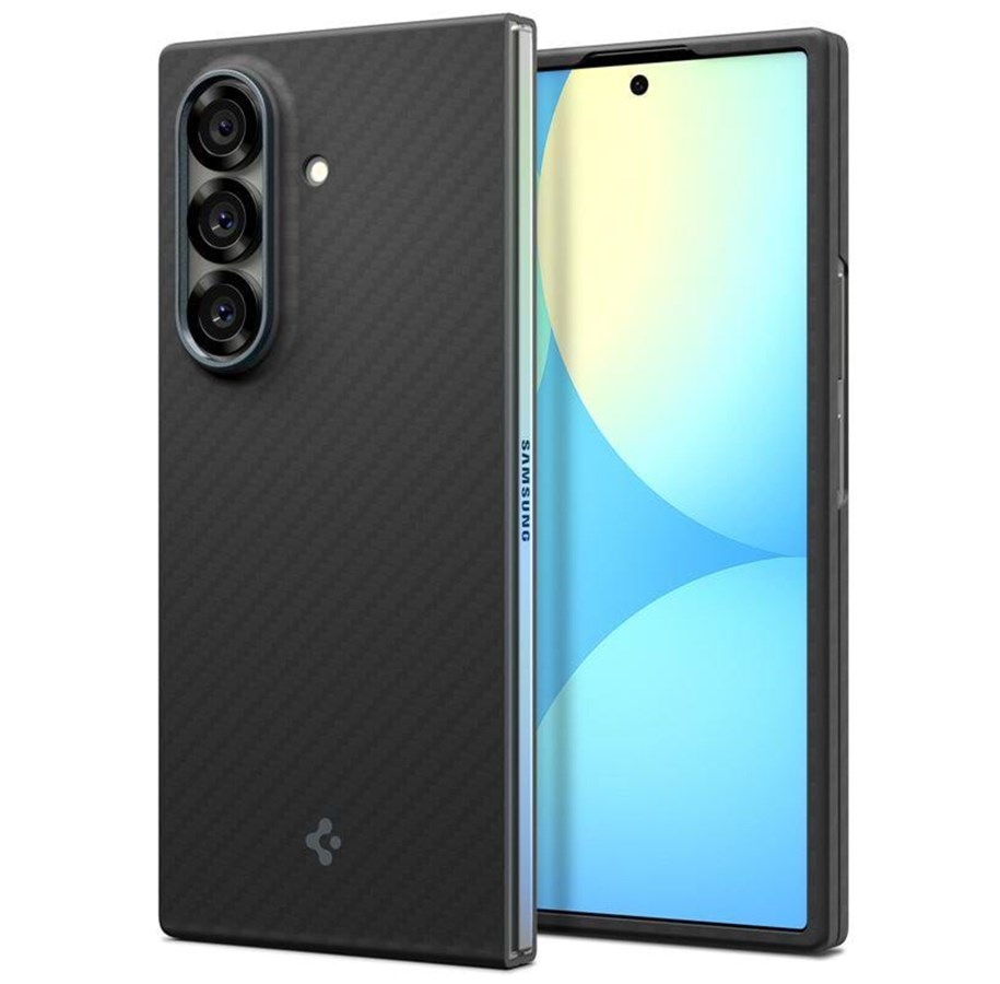 Mobil - Covers & Cases - Spigen Air Skin - aramid black - Samsung Galaxy Z Fold7 - ACS09555