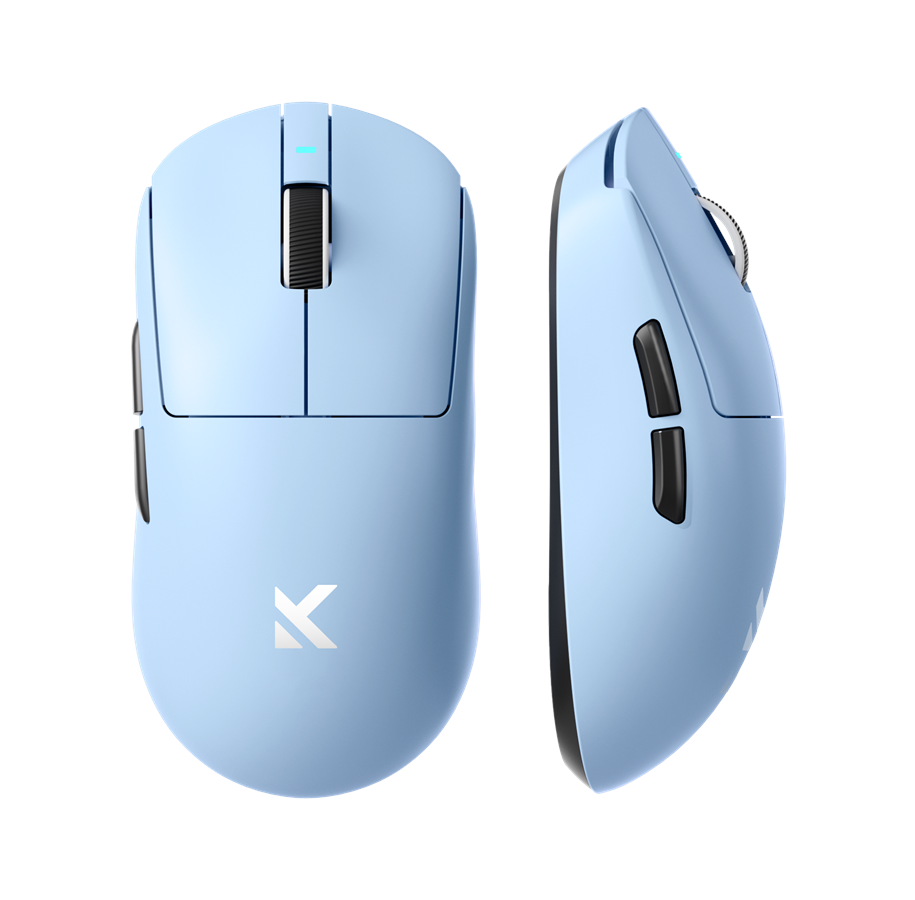 Mus - MCHOSE A7 Pro Lightweight Wireless - Gaming Mus - Optisk - 5 knapper - Blå - MC-A7-12