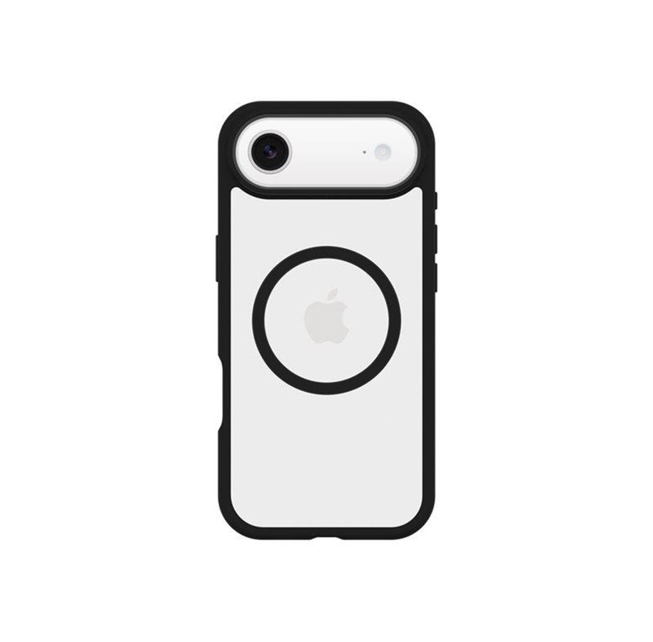 Mobil - Covers & Cases - OtterBox React MagSafe Apple iPhone Air Black Crystal - clear/black - 77-98611