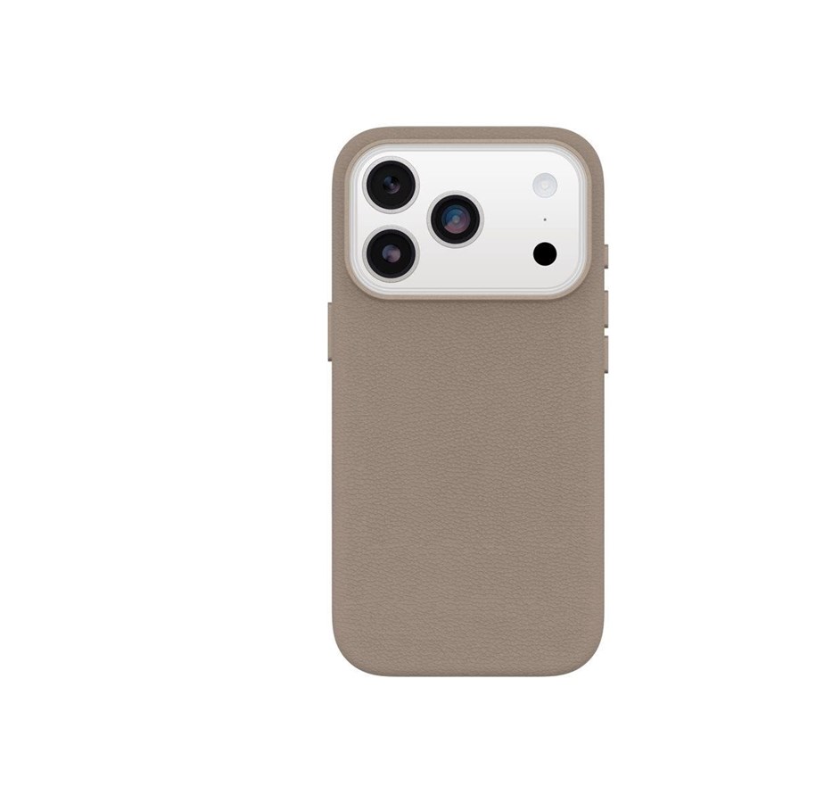 Mobil - Covers & Cases - OtterBox Symmetry Cactus Leather Camera Control Apple iPhone 17 Pro Cottonwood Glen - light grey - 77-99057