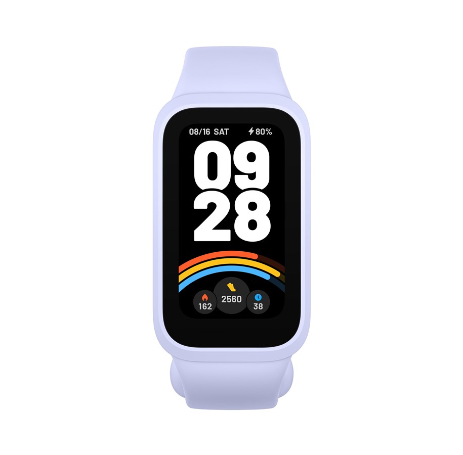 Aktivitetsarmbånd - Xiaomi Smart Band 9 Active - Purple - BHR08L3GL