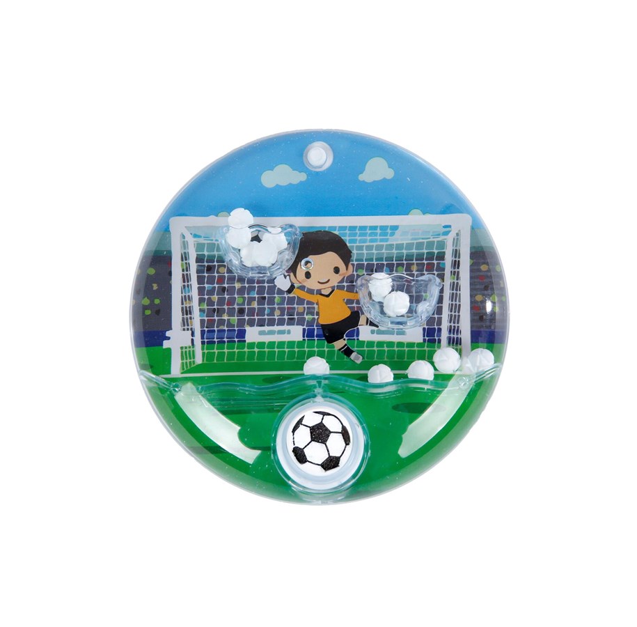 Små gaver til børn - Pocket Money Football Watergame 10x10x5cm - 621751