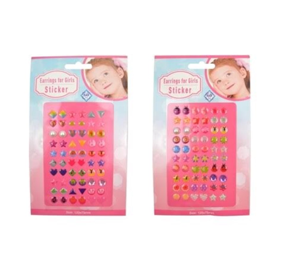 Små gaver til børn - Pocket Money Earring Stickers - assorted - 640115