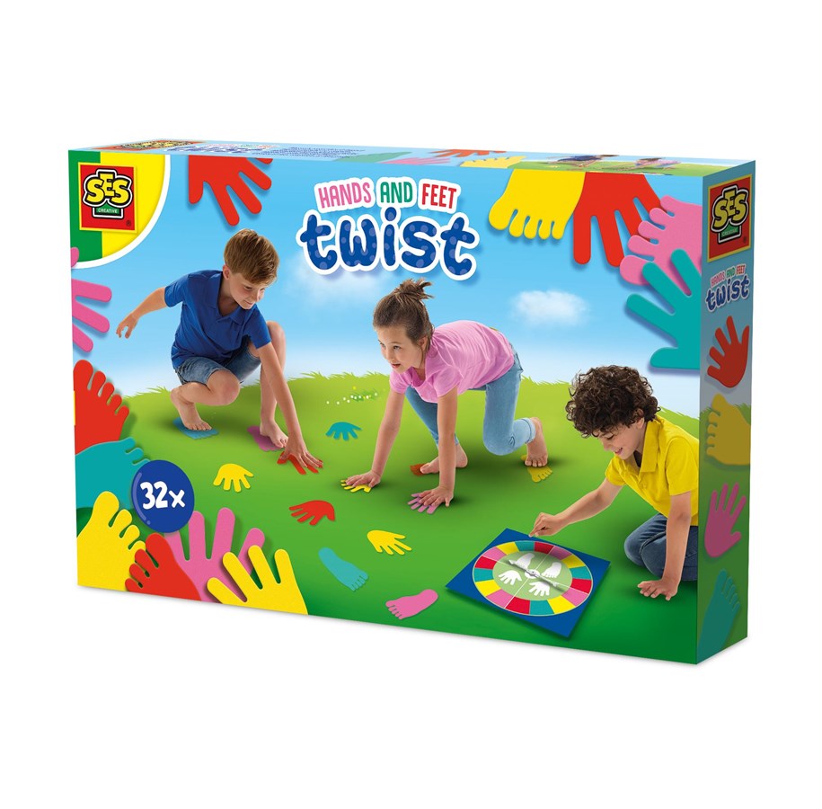 Udendørsleg - SES Creative - Hands and Feet Twist - 02249