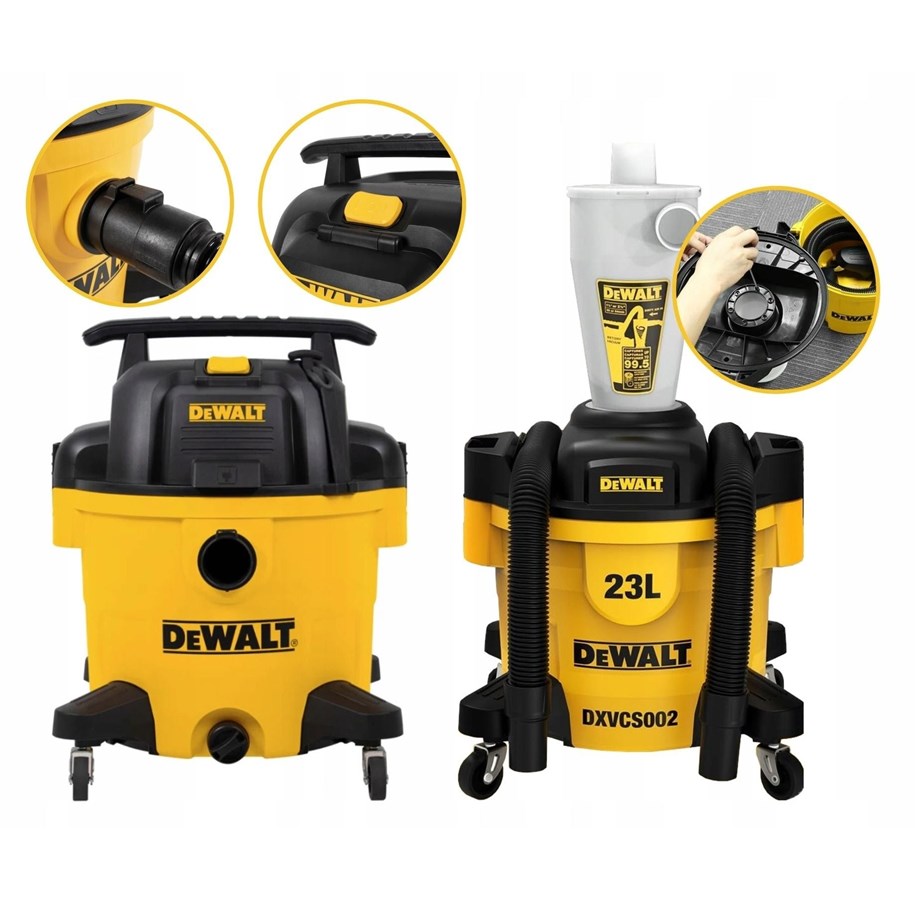 Rengøring - Dewalt DXVCS002 Cyclone Dust Collector - 23 L - DXVCS002