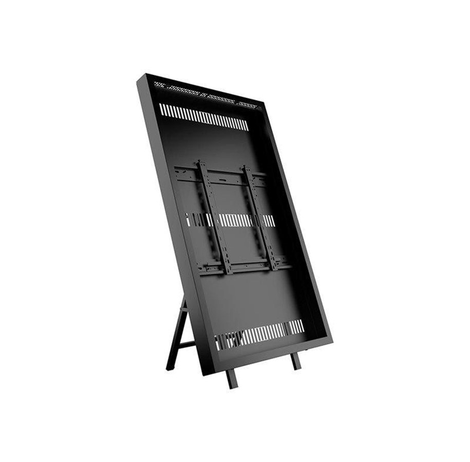 Vægbeslag, AV-Beslag & AV-Møbler - Multibrackets M Pro Series enclosure - for flat panel - tilt and roll - black - Max 50 kg - recommended for 65" - 7340234812431