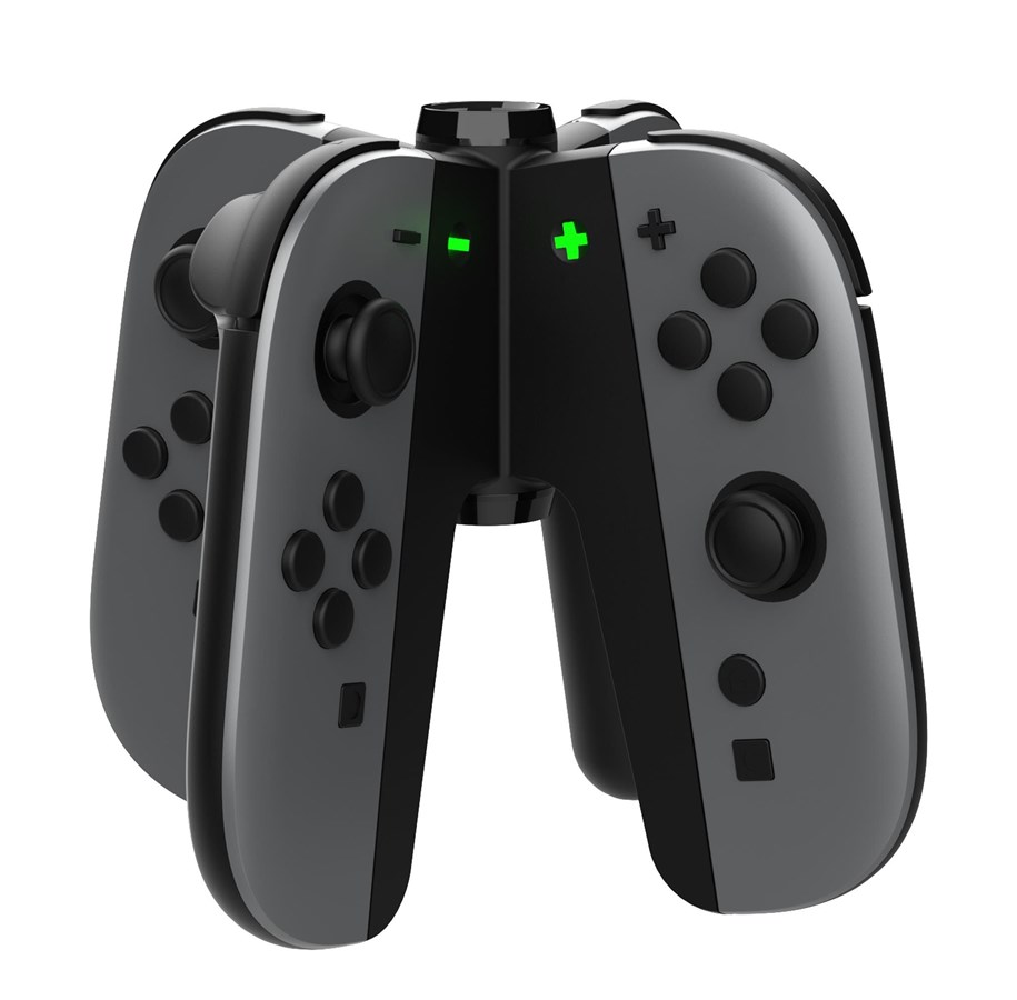 Spil tilbehør - Deltaco Gaming Joy-Con Charging Station - Wired Oplader - Nintendo Switch 2 - 4222426