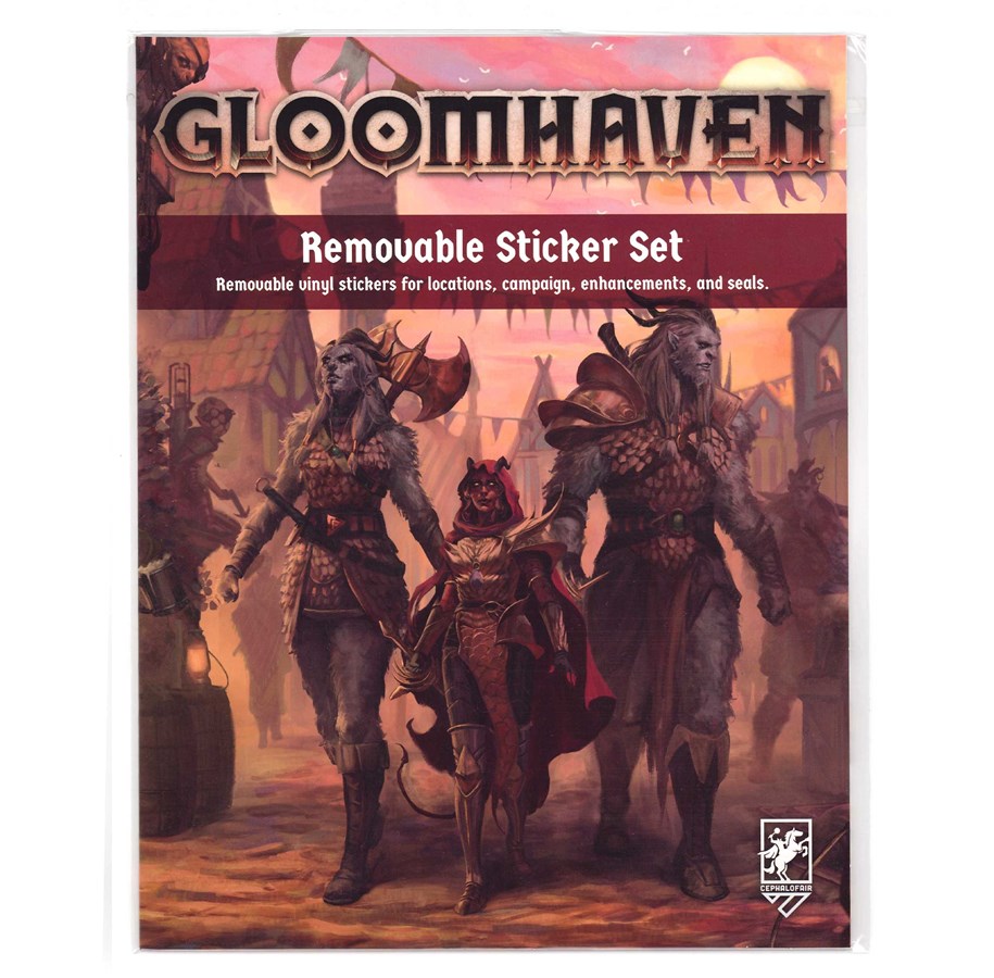 Brætspil - Gloomhaven 2nd Edition Sticker Set - expansion (ENG) - CPH2003