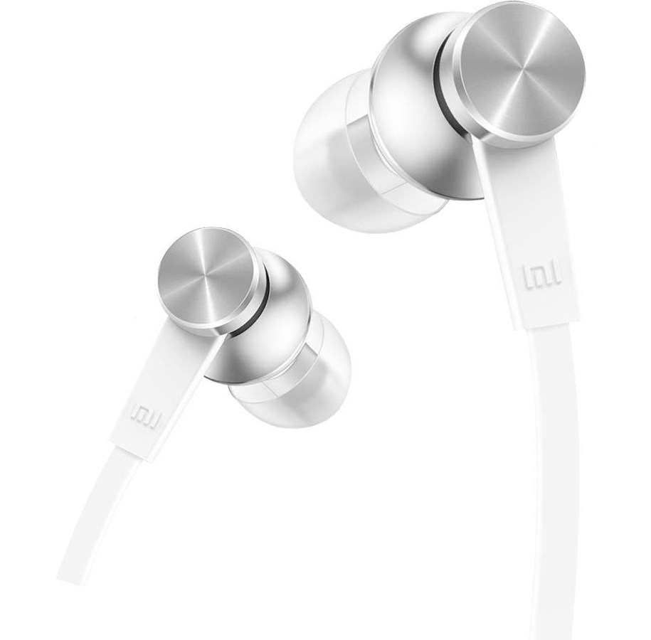 Hovedtelefoner/headset - Xiaomi Mi In-Ear Headphones Basic Headset Wired Calls/Music Silver White - 3639493