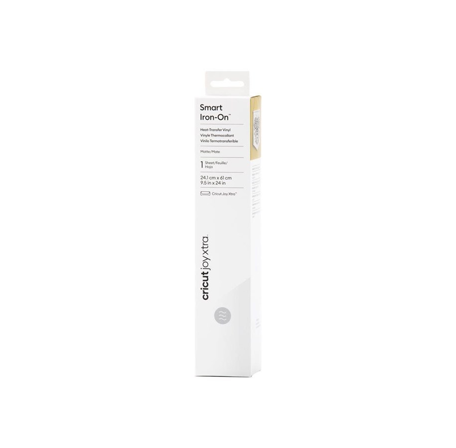 Labelprinter - Cricut Smart Iron-On - craft material - 24.1 x 60.9 cm - 1 sheet - white - 2011363