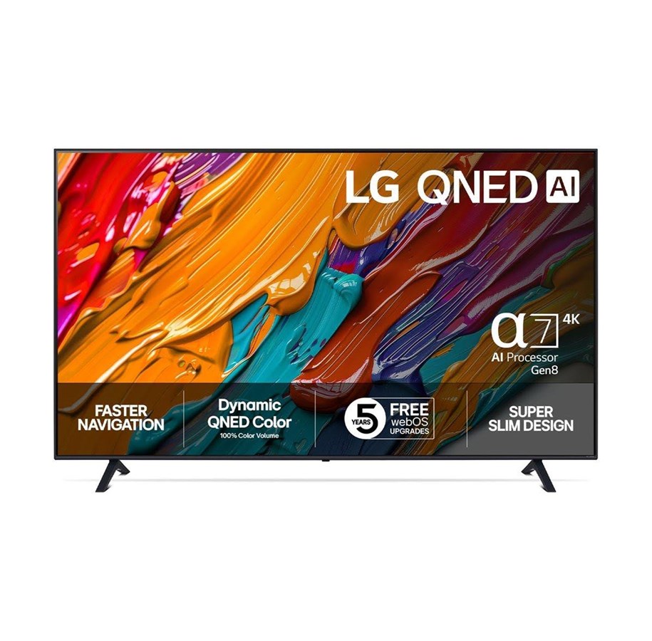 Fladskærms TV - LG 65" Fladskærms TV LED 4K 65QNED7EA6B QNED7E Series - 65" LED-backlit LCD TV - QNED AI - 4K - 65QNED7EA6B