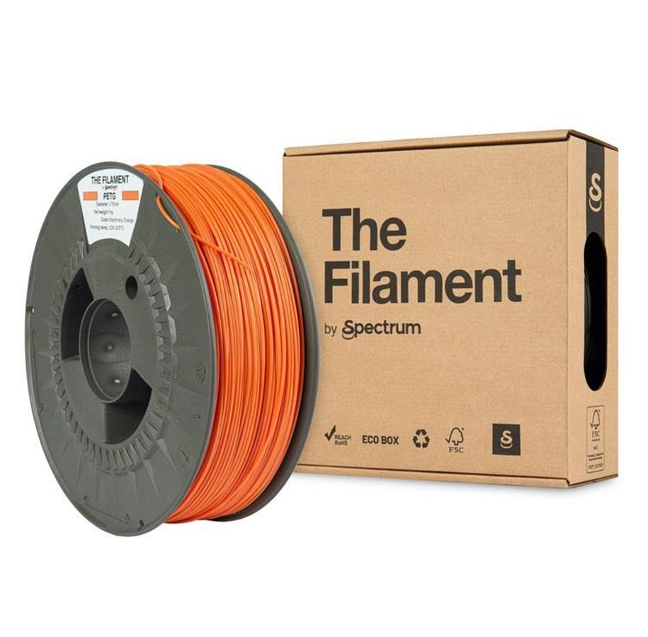 Filament/Resin - 3D-printer - Spectrum The Filament / PETG / Machinery Orange / ⌀ 1.75 mm / 1 kg - TF-24024