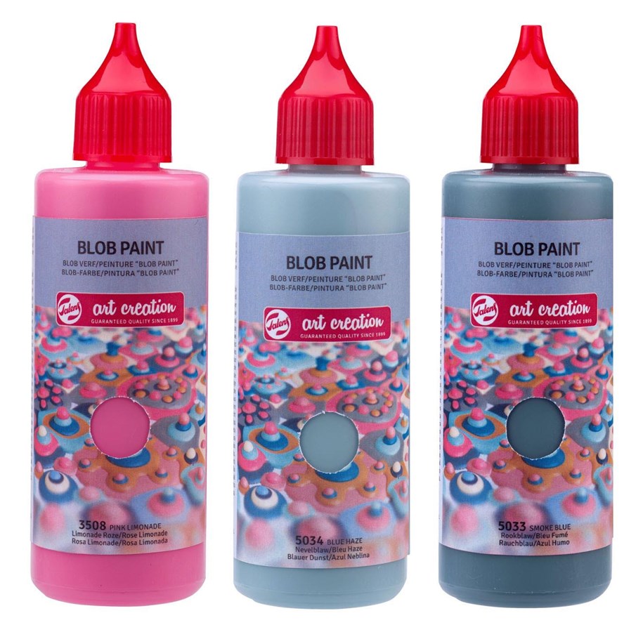 Skrive- og Tegneværktøjer - Talens Art Creation Blob Paint Pink 3 pcs. - 428900001