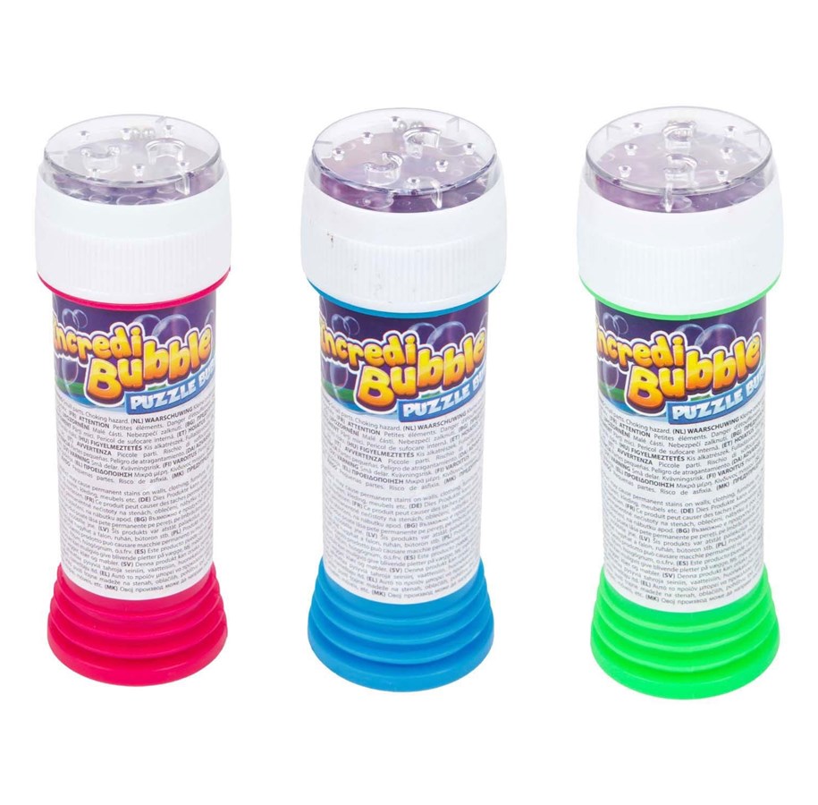 Udendørsleg - Toi-Toys Incredibubble Bubble Blower with Patience Game 3 pcs. - 42476A