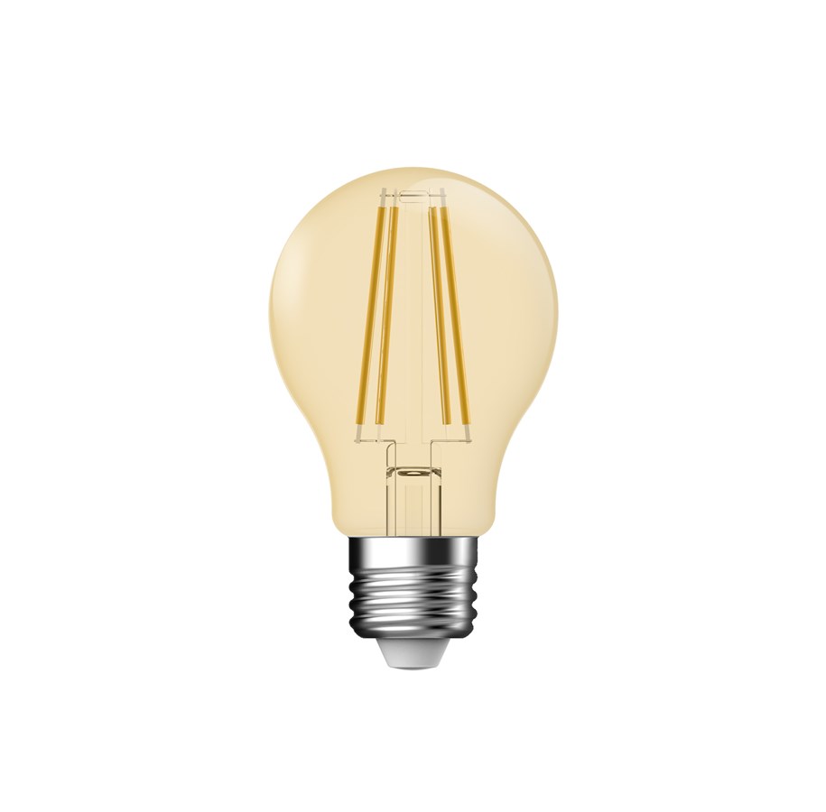 Lyskilder - Nordlux LED pære Deco A60 7,2W 2500K 660lm Dæmpbar Ravfarvet E27 - 2680122727