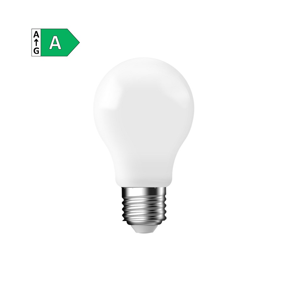 Lyskilder - Nordlux LED pære A60 2,3W (40W) 2700K 485lm Mat E27 - 5241005721