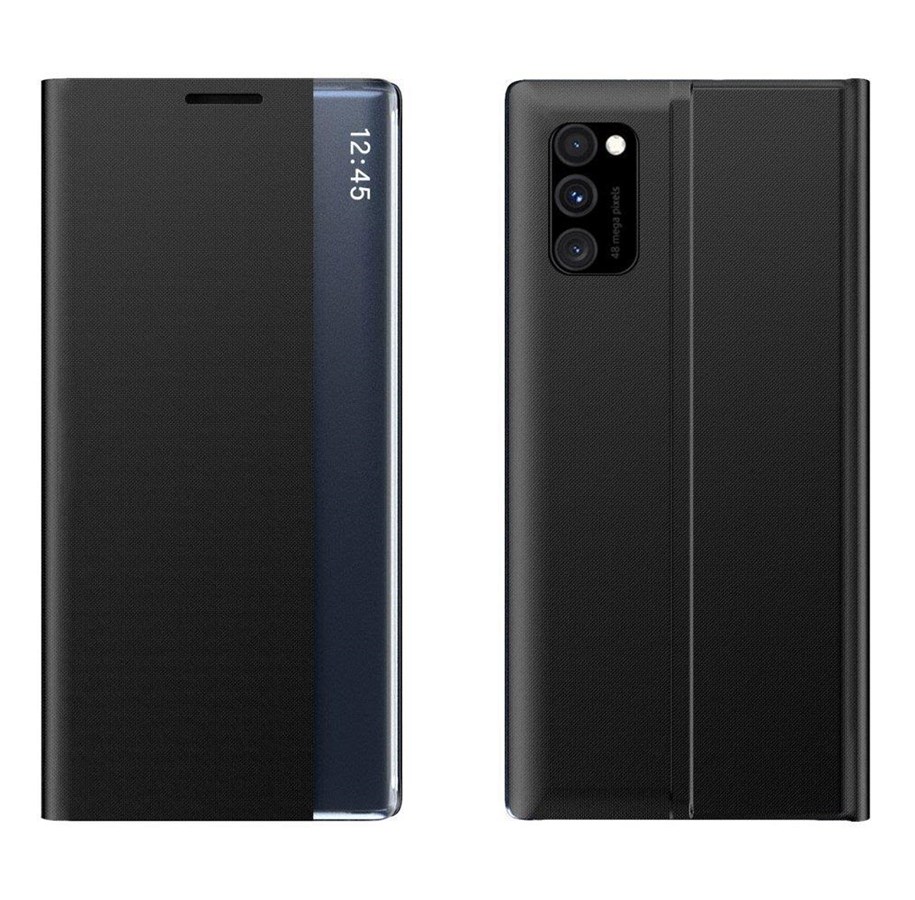 Mobil - Covers & Cases - Hurtel New Sleep Case Cover with a Flip Function for the Stand for Poco M4 Pro 5G Black - 5907769338144